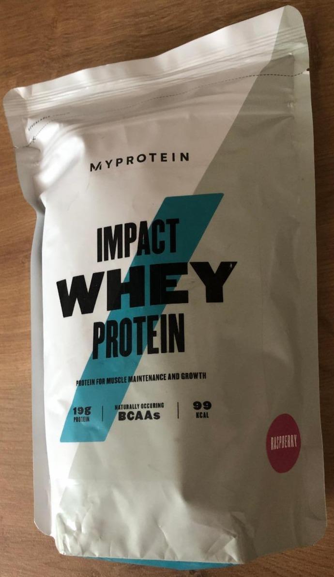 Fotografie - Impact Whey Protein malina Myprotein