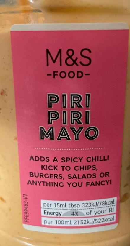 Fotografie - M&S Food Piri Piri Mayo