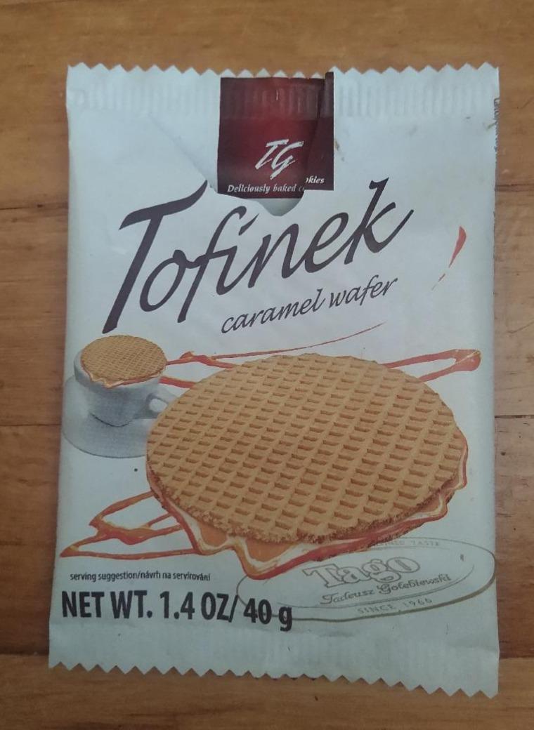 Fotografie - Tofinek caramel wafers