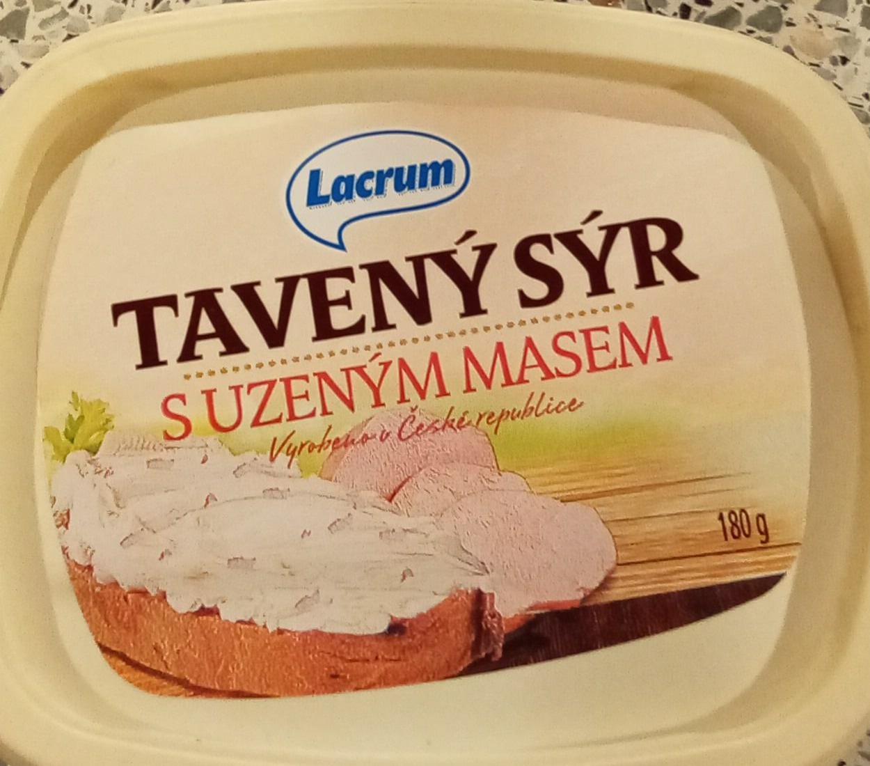 Fotografie - Tavený sýr s uzeným masem Lacrum