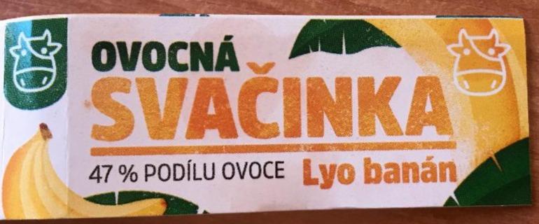 Fotografie - Ovocná svačinka Lyo banán Slimka