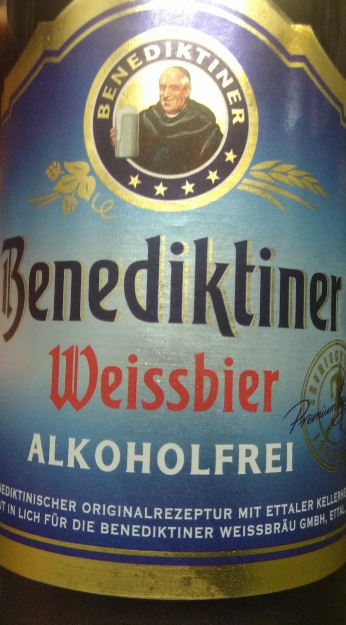 Fotografie - Benediktiner Weissbier Alkoholfrei