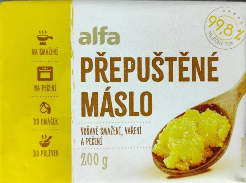 Fotografie - Přepuštěné máslo Alfa