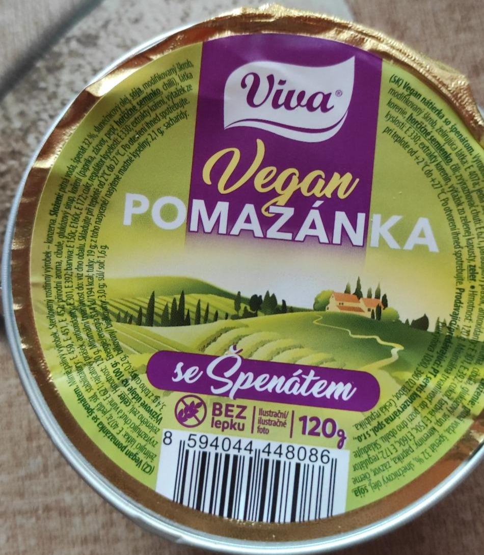 Fotografie - Vegan pomazánka se špenátem Viva