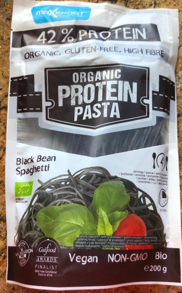 Fotografie - organic protein pasta black bean spaghetti MaxSport