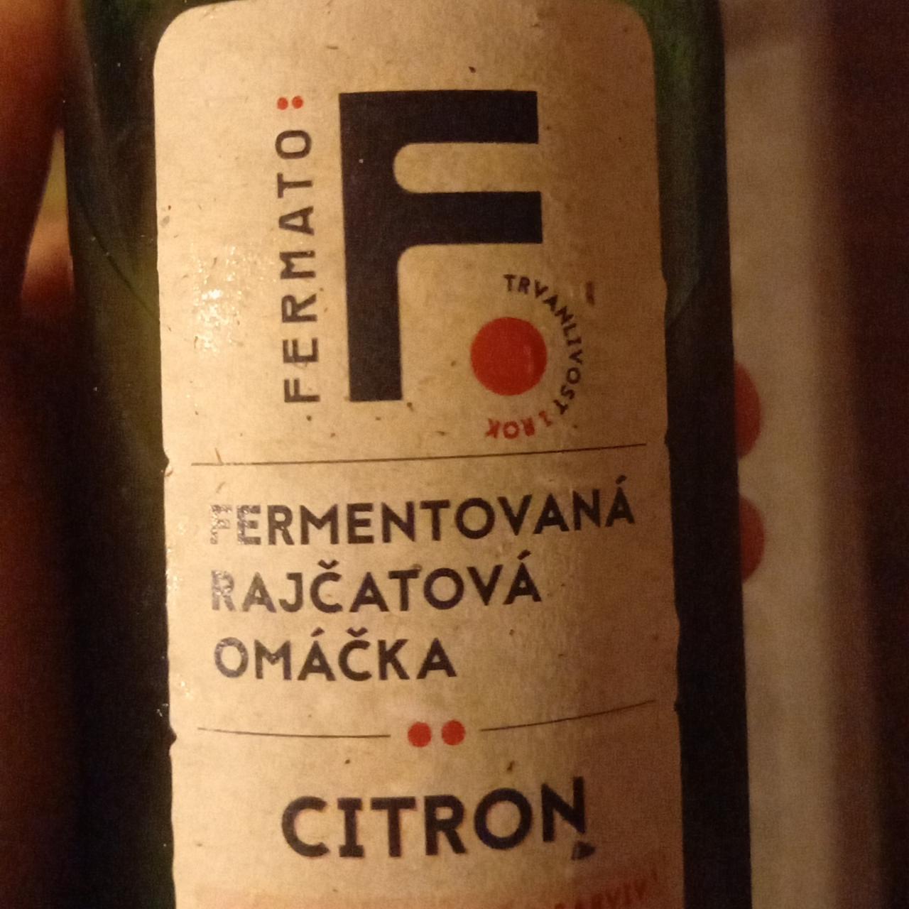 Fotografie - Fermentovaná rajčatová omáčka Citron Fermato