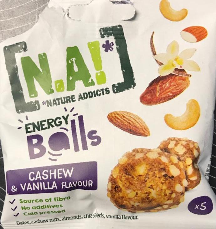 Fotografie - Energy Balls Cashew Vanilla N.A!