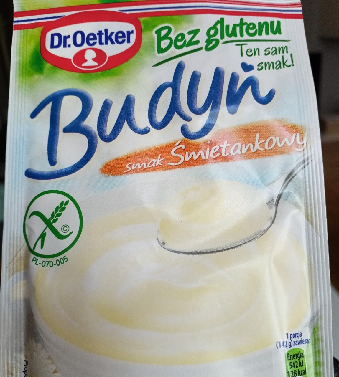 Fotografie - Budyń bez glutenu smak śmietankowy Dr. Oetker