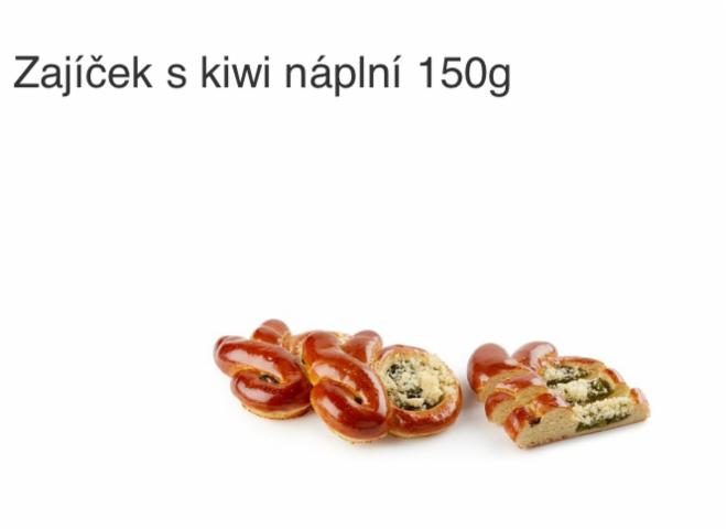 Fotografie - Zajíček s kiwi náplní Tesco