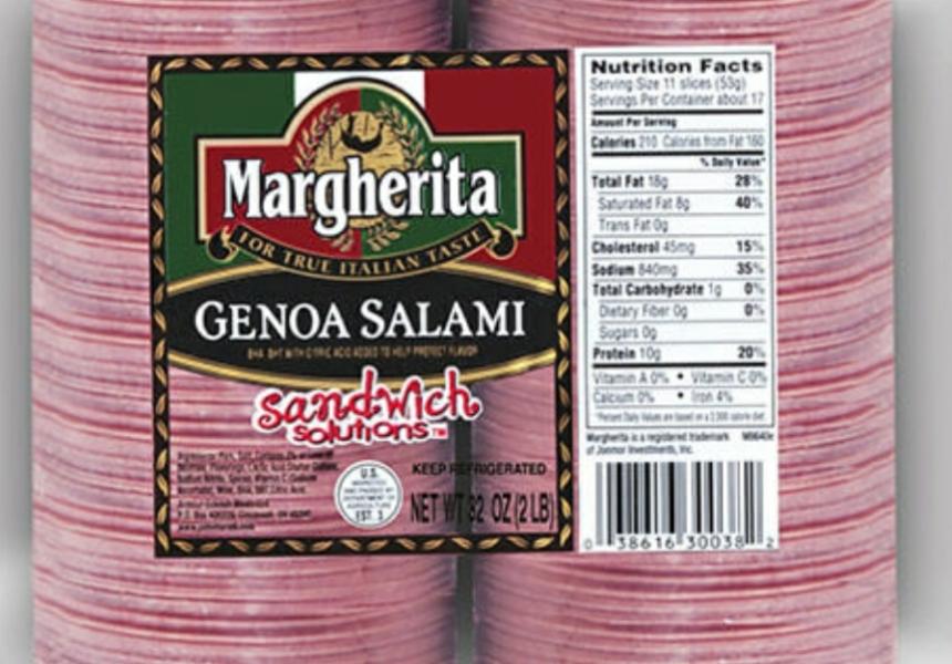 Fotografie - Genoa salami Margherita