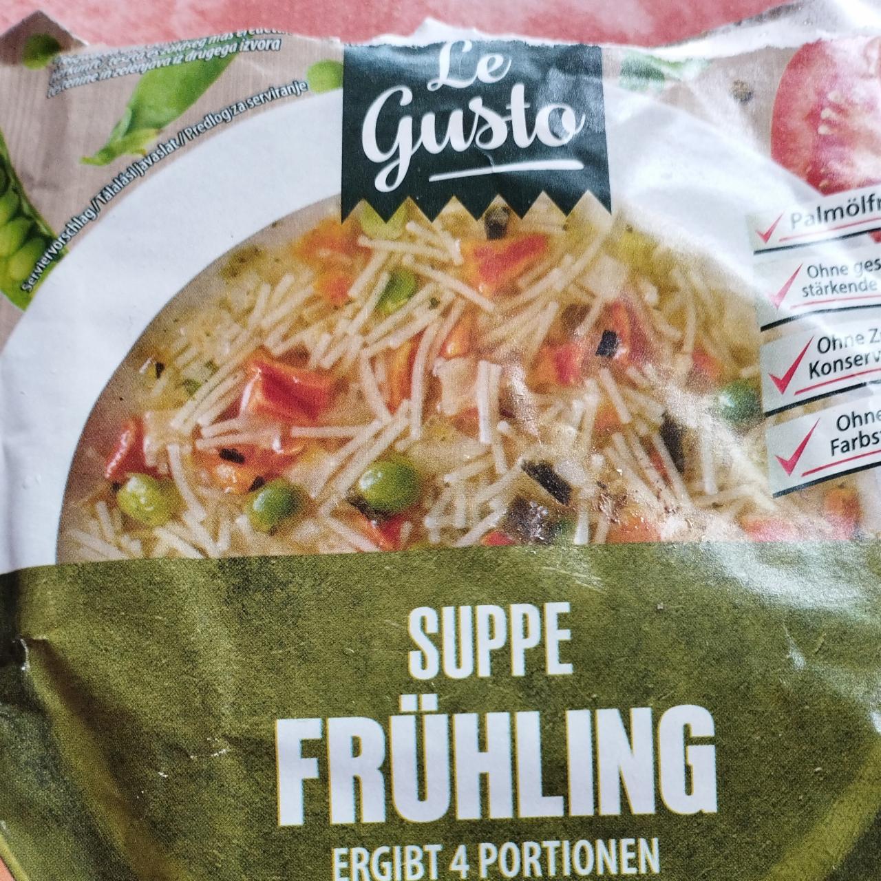 Fotografie - Suppe frühling Le Gusto