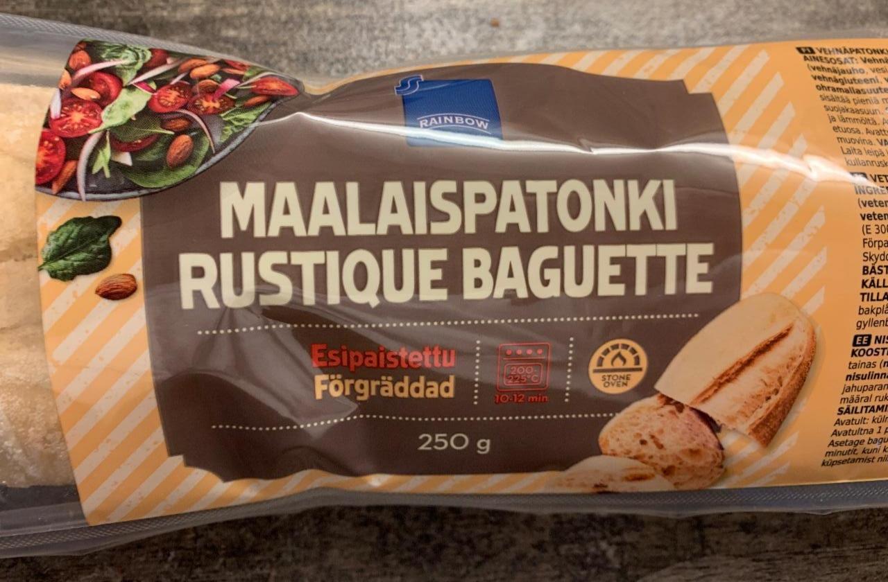 Fotografie - maalaispatonki rustique baguette Rainbow