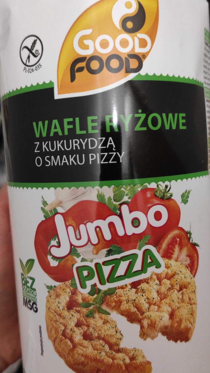 Fotografie - Jumbo Wafle ryżowe z kukurydzą o smaku pizzy Good Food