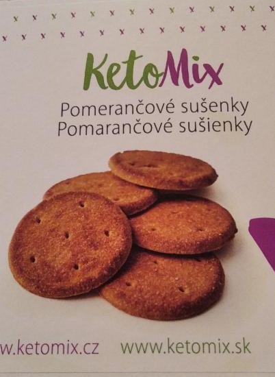 Fotografie - Proteinové pomerančové sušenky KetoMix