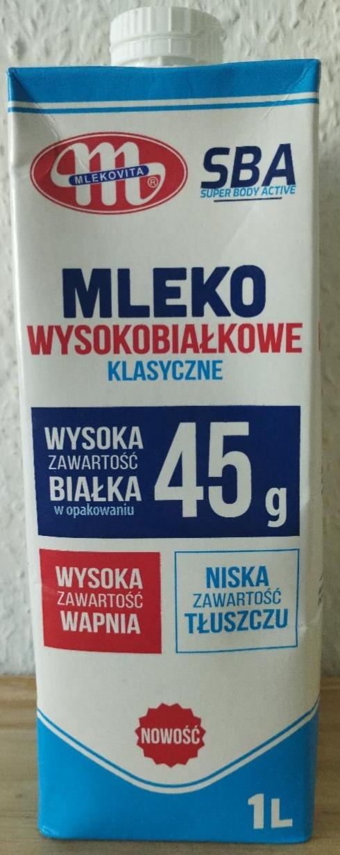 Fotografie - Mleko wysokobiałkowe klasyczne Mlekovita