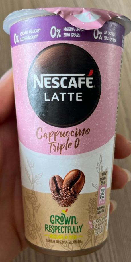 Fotografie - Latte cappuccino triple 0 Nescafé