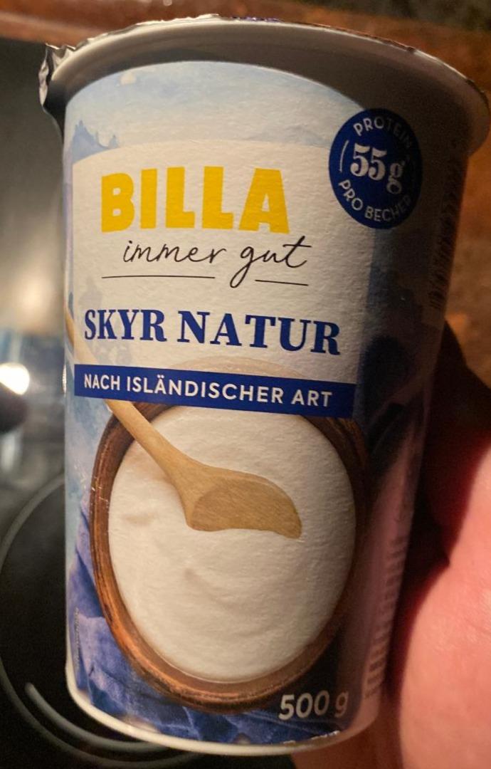 Fotografie - skyr natur Billa