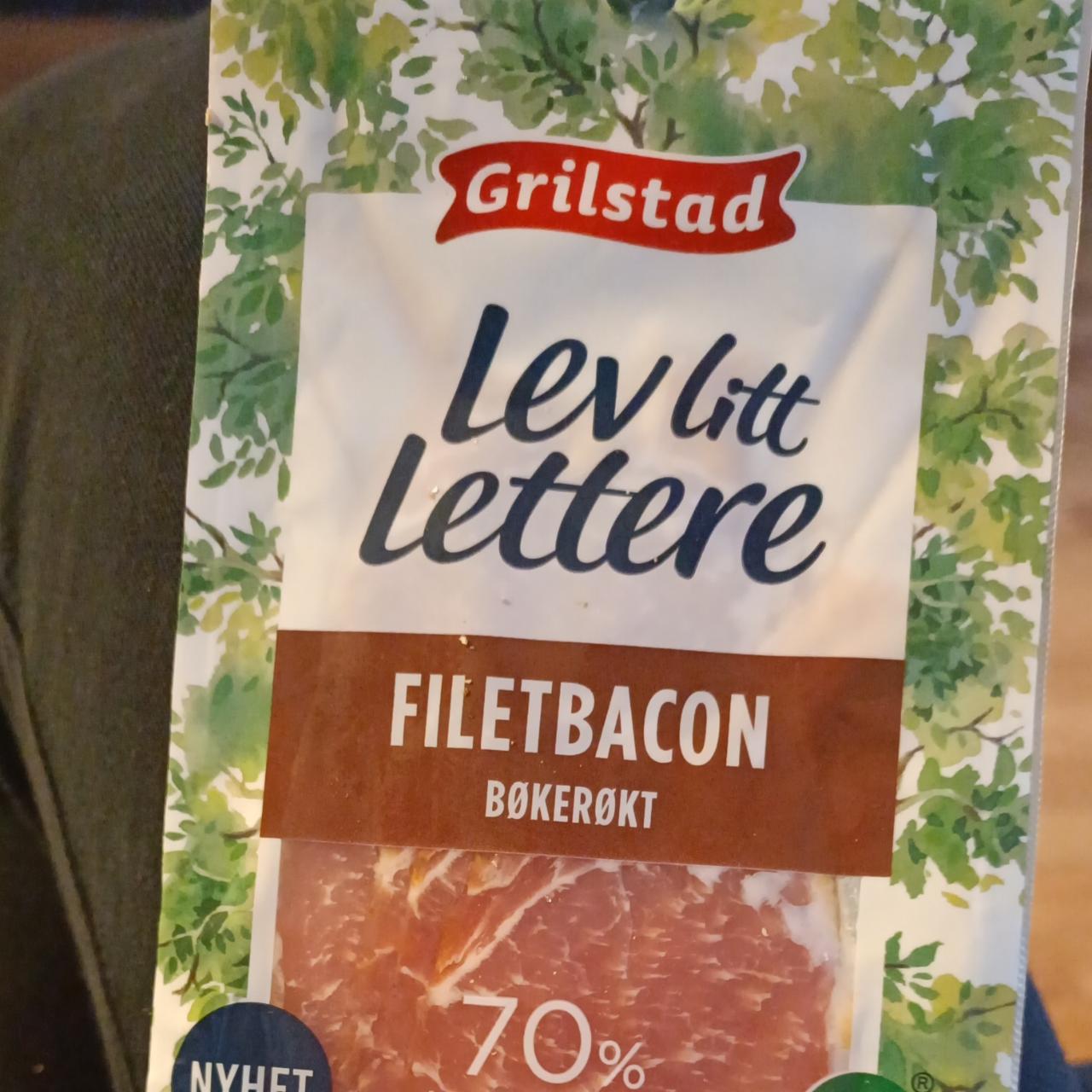 Fotografie - Lev Litt lettere filetbacon Grilstad