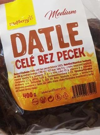 Fotografie - Datle celé bez pecek Wolfberry