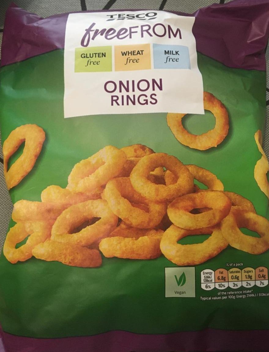 Fotografie - Onion rings Tesco free From