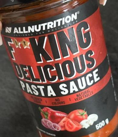 Fotografie - Fitking delicious pasta sauce Tomato Red Pepper Allnutrition