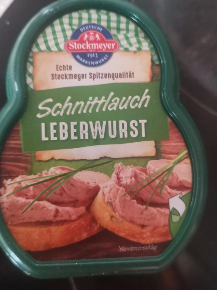 Fotografie - Schnittlauch Leberwurst