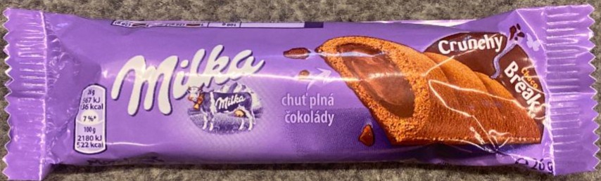 Fotografie - Crunchy Choco Break Milka