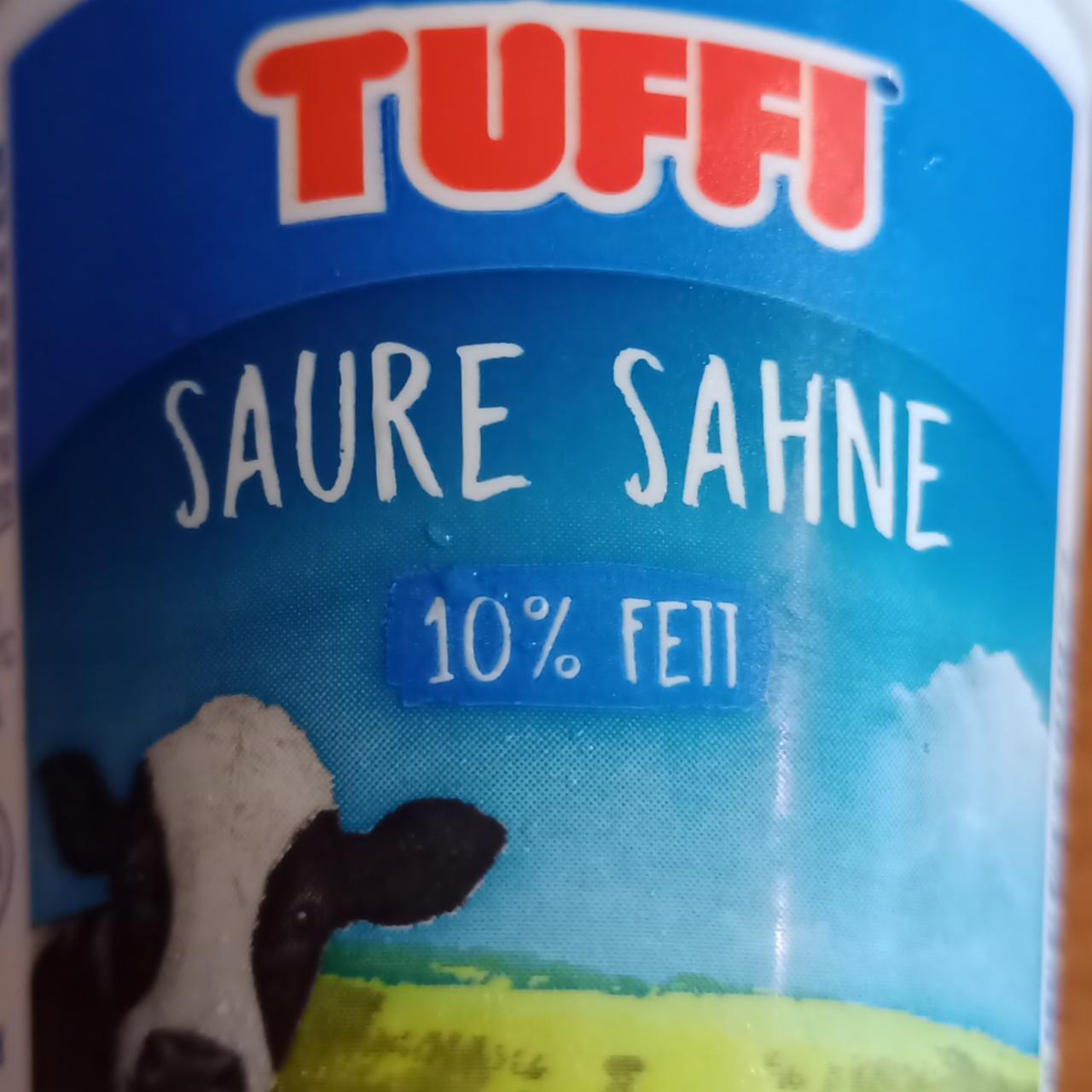 Fotografie - Saure sahne 10% fett Tuffi