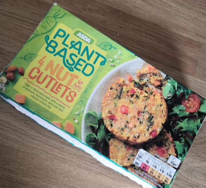 Fotografie - Plant based Nut cutlets Asda