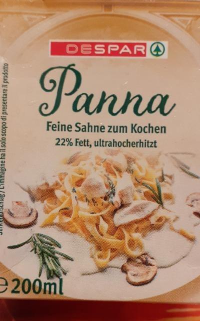 Fotografie - Panna Feine Sahne zum Kochen 22% DeSpar