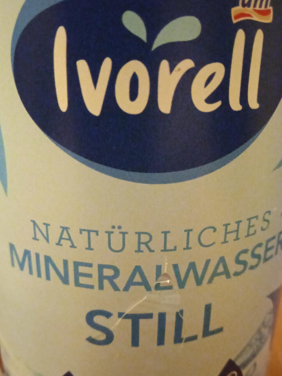 Fotografie - Ivorell Natürliches Mineralwasser Still