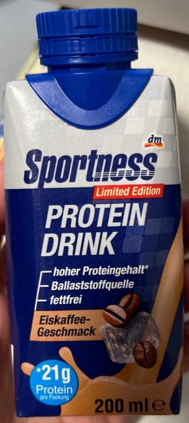 Fotografie - Protein Drink Eiskaffee-Geschmack Sportness