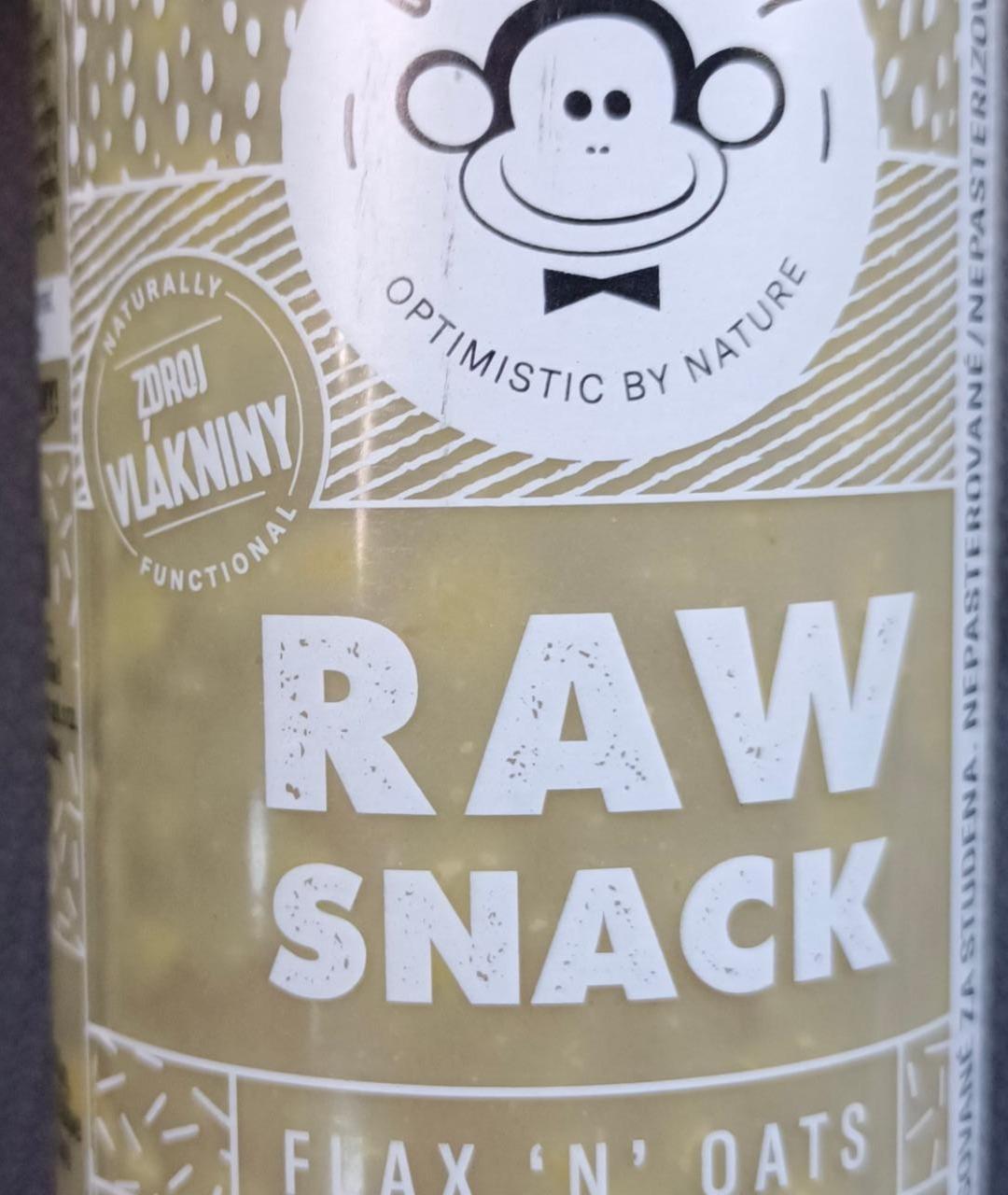 Fotografie - Raw Snack Flax'N'Oats Urban Monkey