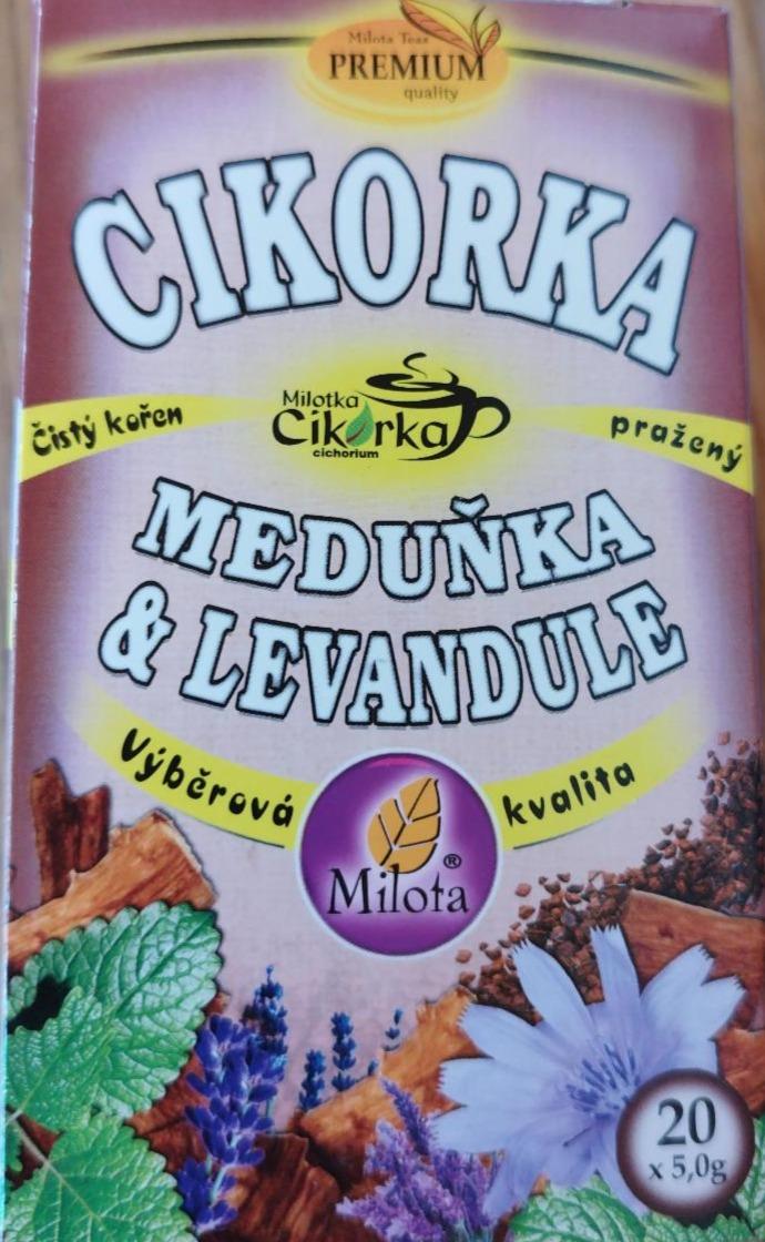 Fotografie - Cikorka meduňka& levandule Milota