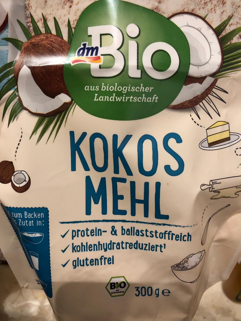 Fotografie - Kokos Mehl (kokosová mouka) dmBio