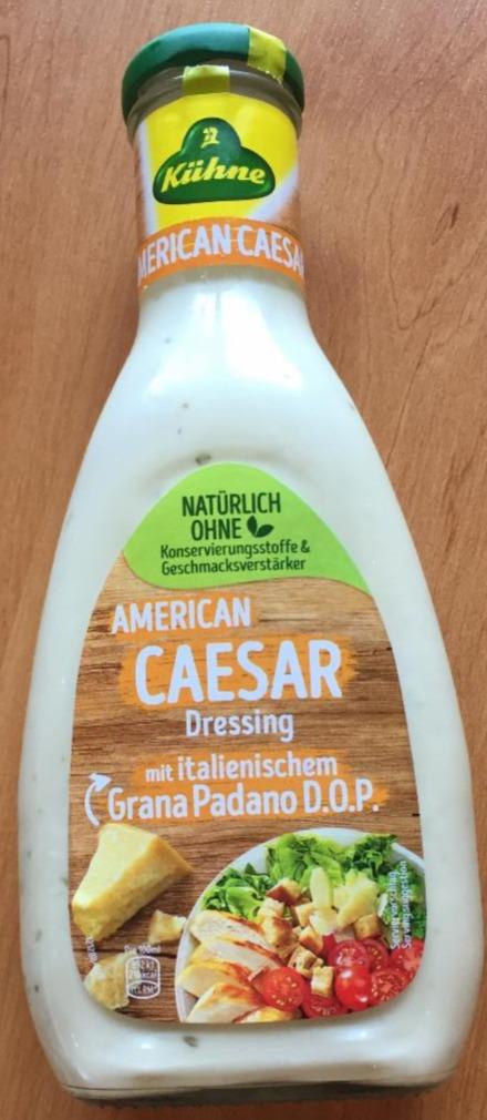 Fotografie - American Caesar Dressing mit italienischem Grana Padano D.O.P. Kühne