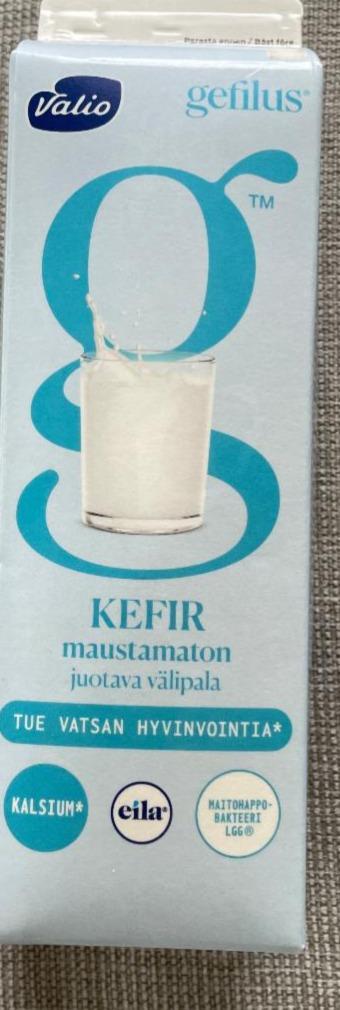 Fotografie - Kefir maustamaton juotava välipala Valio