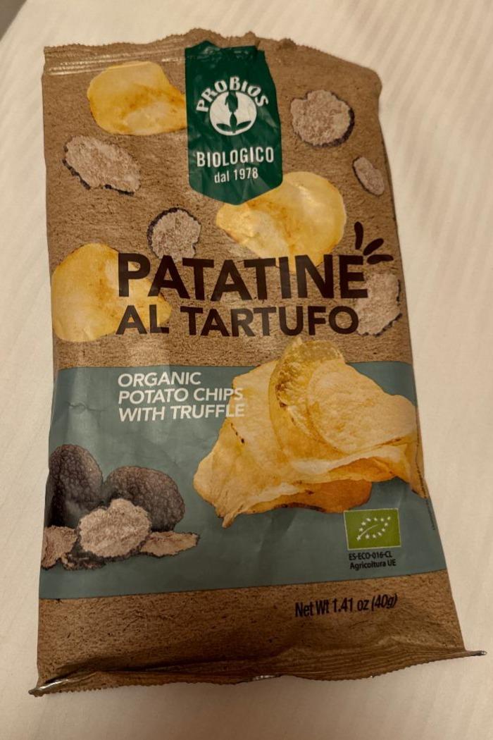 Fotografie - Patatine al tartufo Probios