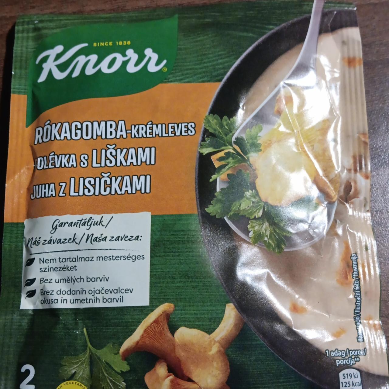 Fotografie - Polévka s liškami Knorr