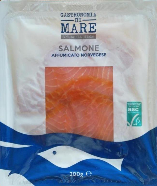 Fotografie - Salmone Affumicato Norvegese Gastronomia di Mare