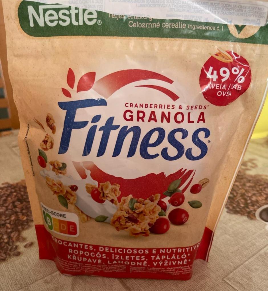 Fotografie - Fitness Granola Cranberries & seeds Nestlé