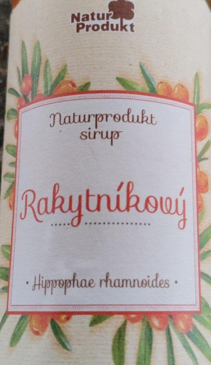 Fotografie - Sirup Rakytníkový Naturprodukt