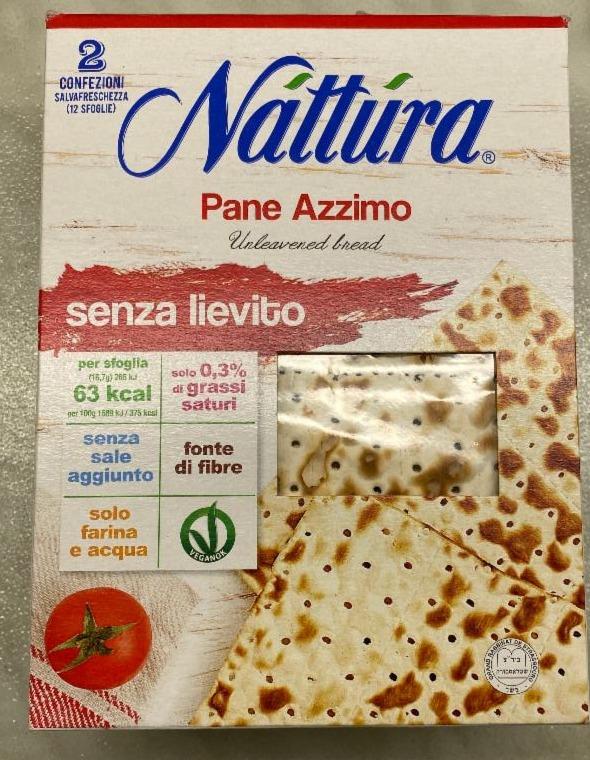 Fotografie - Pane Azzimo Senza Lievito Náttúra