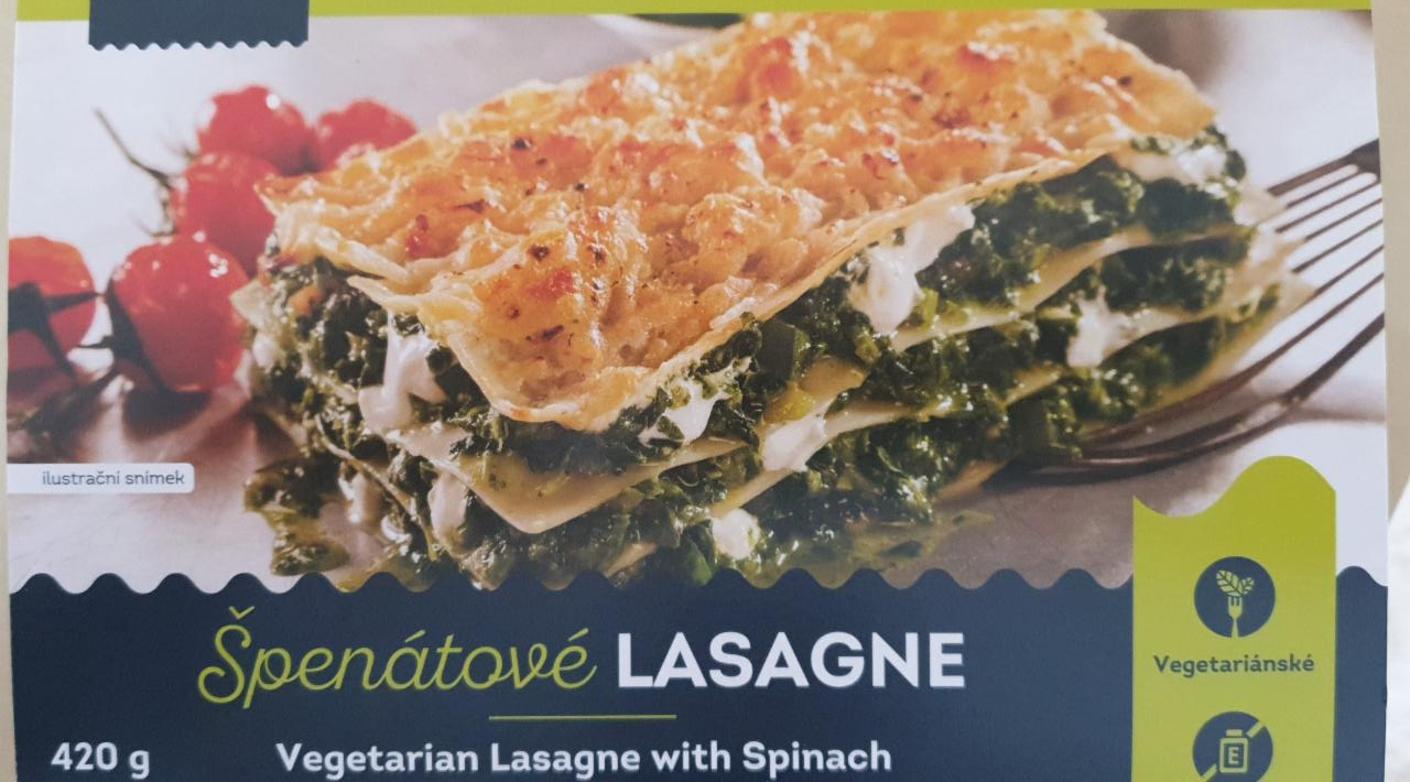 Fotografie - Špenátové lasagne Sklizeno