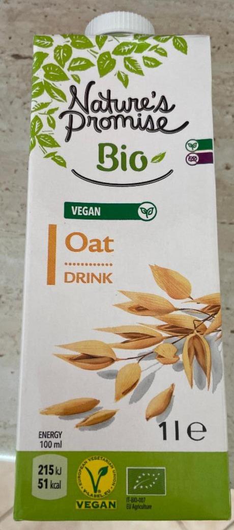 Fotografie - Bio Vegan Oat Drink Nature's Promise