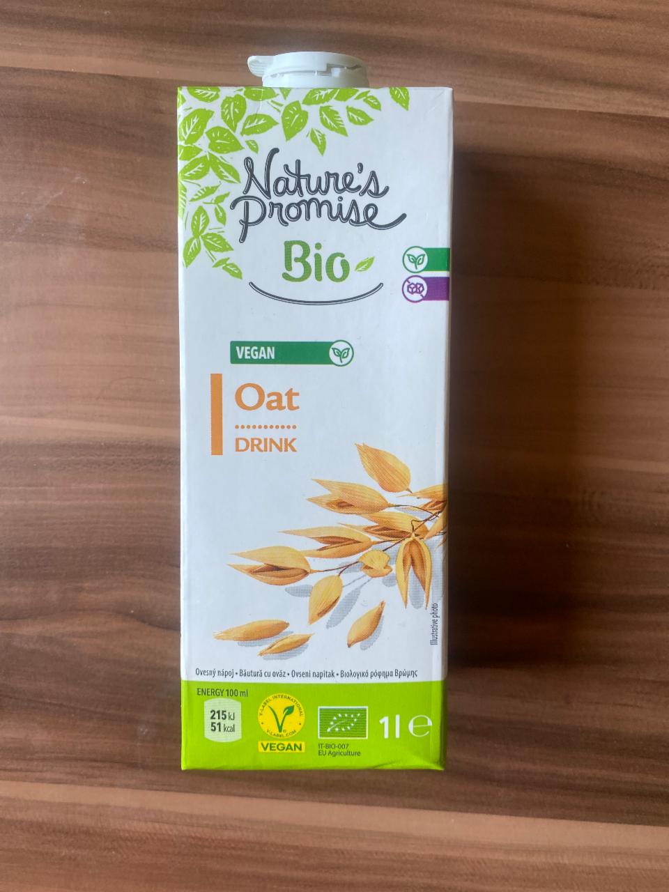 Fotografie - Bio Vegan Oat Drink Nature's Promise