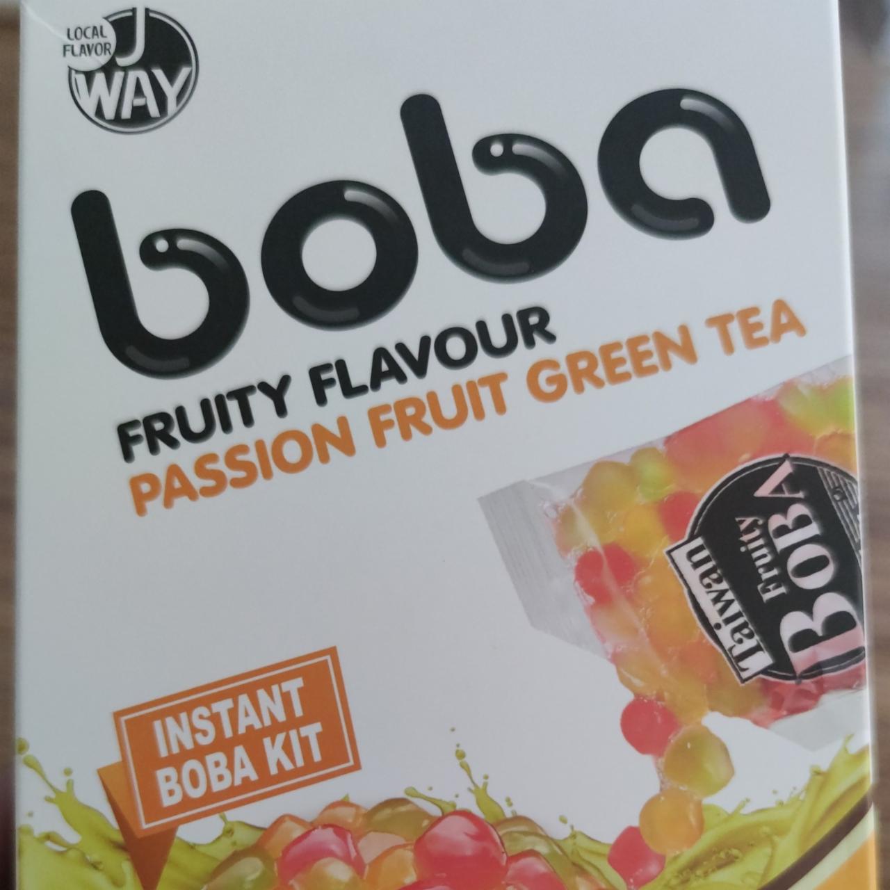 Fotografie - Instant boba kit passion fruit green tea J Way