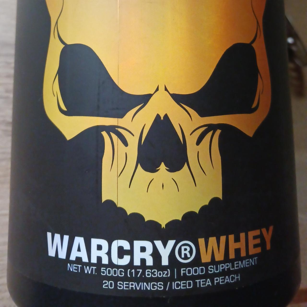 Fotografie - Whey Iced tea peach Warcry