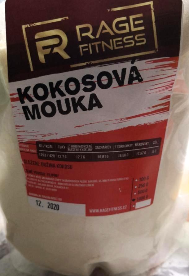 Fotografie - kokosová mouka bio Rage Fitness