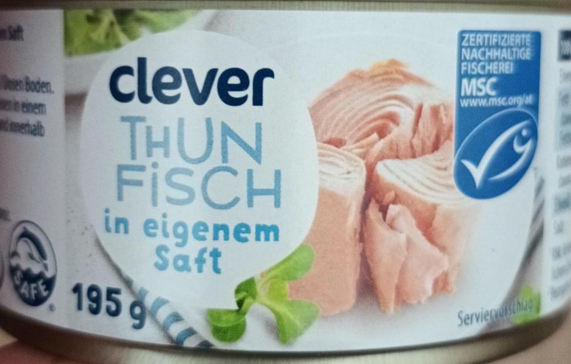 Fotografie - Thunfish in eigenem Saft Clever